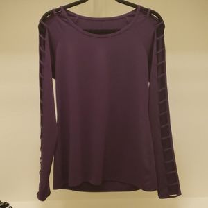 Fabletics Royal Purple Long Sleeve